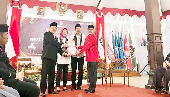 Partai Gerindra Sukoharjo Gelar Pendaftaran Bakal Calon Bupati dan Wakil Bupati