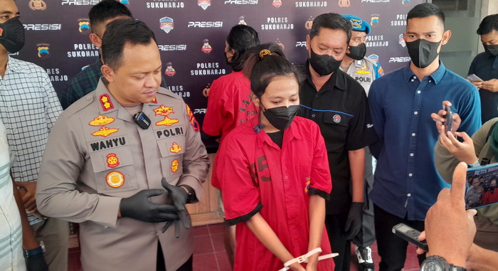 Hanya Dapat Upah Rp30 Ribu, Sepasang Kekasih di Sukoharjo Nekat Jadi Kurir Sabu
