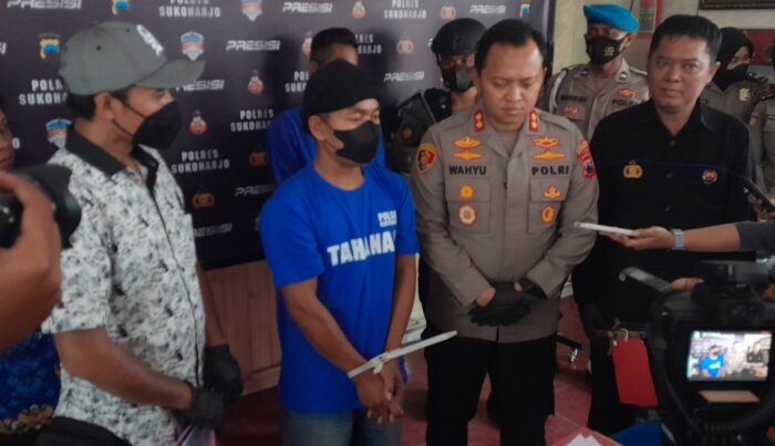 Polisi di Sukoharjo Ringkus Pelaku Pencurian, Gasak Rp82 Juta di Rumah Mantan Majikan Bermodal Tangga Bambu