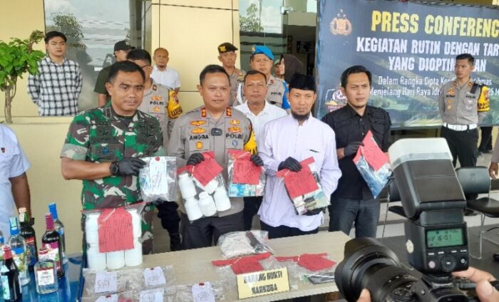 Jelang Ramadhan, Polres Sukoharjo Gelar Hasil Operasi Optimal 1 Bulan