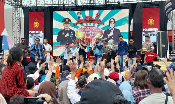 Puncak Hari Bhayangkara ke-79, Polres Sukoharjo Hadirkan Orkes Dangdut Lorenza