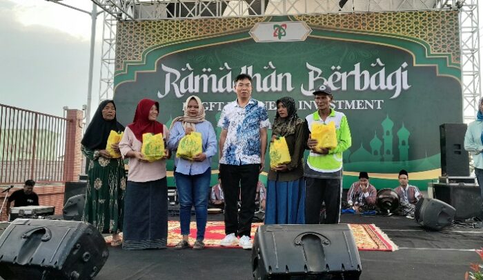 Aksi Sosial Ramadan, PT GFT Indonesia Investment Bagikan 1.000 Paket Sembako