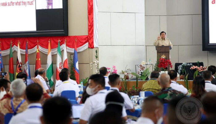 Sikapi Konflik Maritim, Menhan Prabowo Subianto: Indonesia Harus Segera Bangun Kekuatan