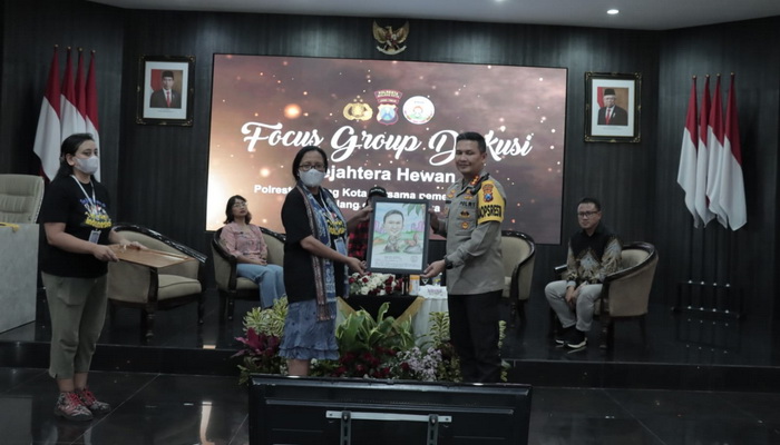 Polresta Malang Kota Jaga Kesejahteraan Hewan, Animal Lovers Beri Apresiasi kepada Polisi