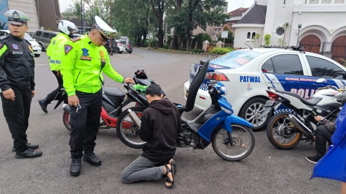 Wujudkan Kota Malang Zero Knalpot Brong, Polresta Malang Kota Terus Gencarkan Razia