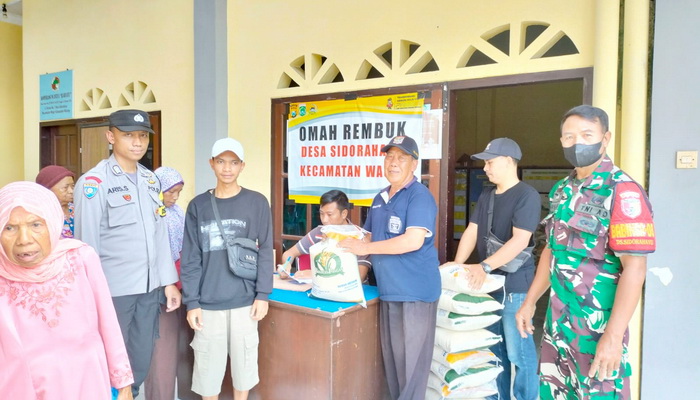 Polres Malang Beri Pendamping dan Pengawasan Penyaluran Bantuan Pangan Tahun 2023