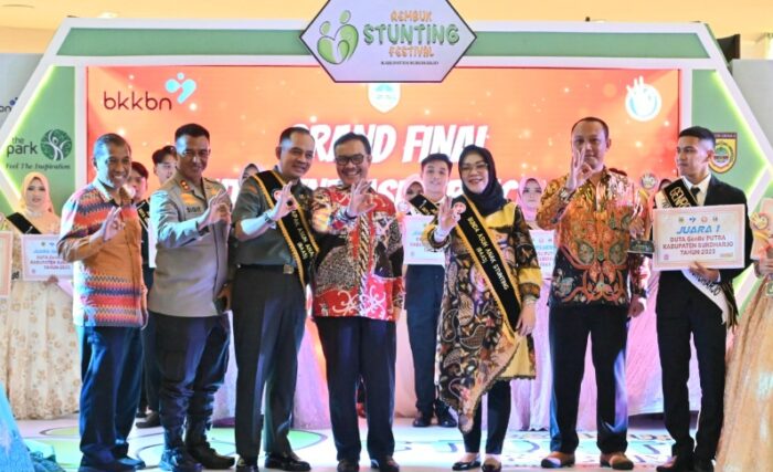 Rembuk Stunting Festival, Dandim dan Bupati Sukoharjo Dikukuhkan Jadi Bapak dan Ibu Asuh