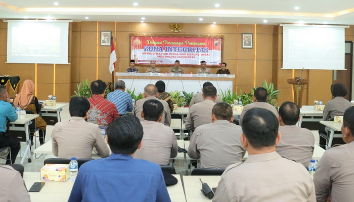 Polres Sukoharjo Canangkan Pembangunan Zona Integritas Menuju WBK
