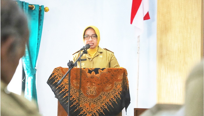 Bupati Hadiri Sosialisasi Identifikasi dan Evakuasi Arsip Pasca Bencana Bagi Pemerintah Desa