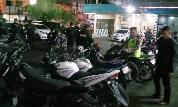 Polisi Bubarkan Konvoi Sahur On The Road di Kartasura, 15 Motor Knalpot Brong Diamankan