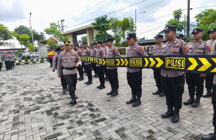 Kerap Terjadi Bentrok Antar Perguruan Silat, Polres Sukoharjo Siagakan Dalmas