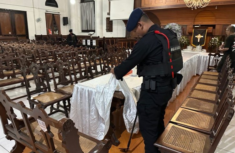 Pengamanan Paskah di Gereja, Polresta Surakarta Kerahkan Tim Jibom