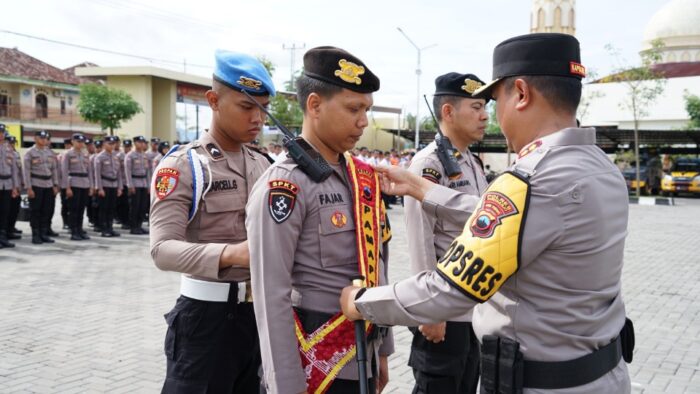 Pengukuhan Pamapta, Polres Sukoharjo Tingkatkan Efektivitas Penanganan Kejadian