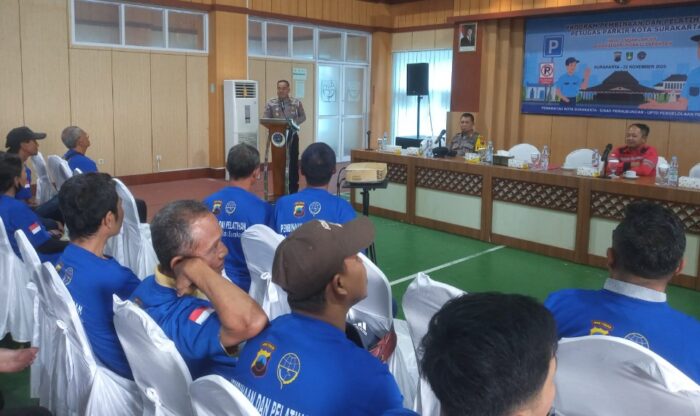 Operasi Zebra Candi 2025 di Solo, Petugas Parkir Dibekali Pelatihan Tingkatkan Ketertiban Lalu Lintas