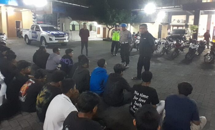 Patroli Polsek Kartasura Jaring 21 Motor, Pengendara Diberi Pembinaan dan Edukasi