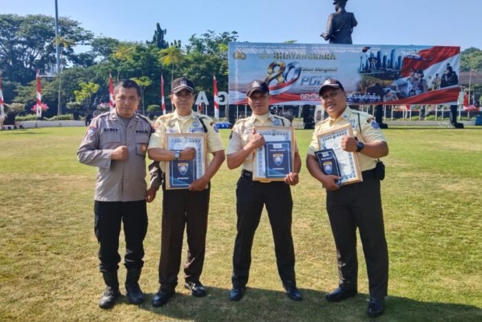 Respons Satpam UMS Usai Terima Penghargaan Kapolda Jateng di HUT Bhayangkara ke-80