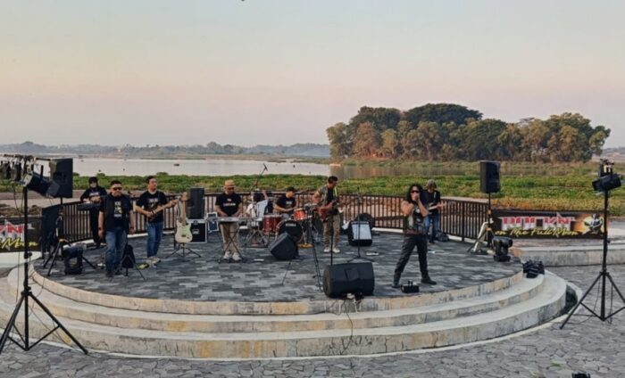 Perdana Pentas Rock di Waduk Cengklik, Tokoh Studio 45 Minta Pemda Dukung Musisi Tanpa Muatan Politik