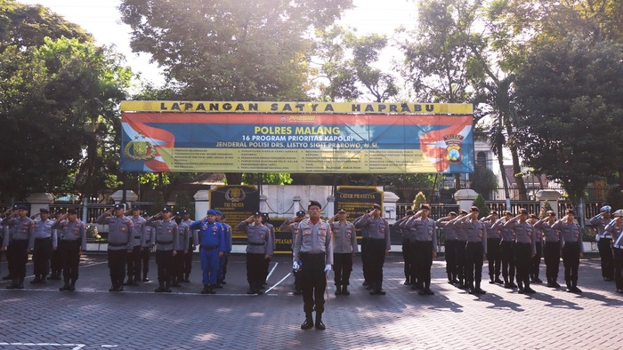Polres Malang Gelar Upacara HKN, Momentum Tingkatkan Pengabdian dan Pelayanan Masyarakat