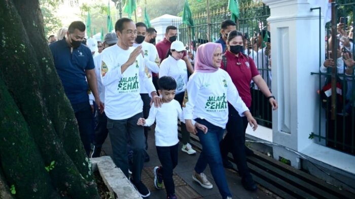 Pulang Kampung di Solo, Presiden Jokowi Meriahkan Jalan Sehat Menuju 1 Abad NU