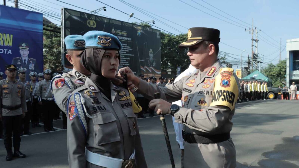 558 Personel Polresta Malang Kota Disebar Hingga Tingkat RW