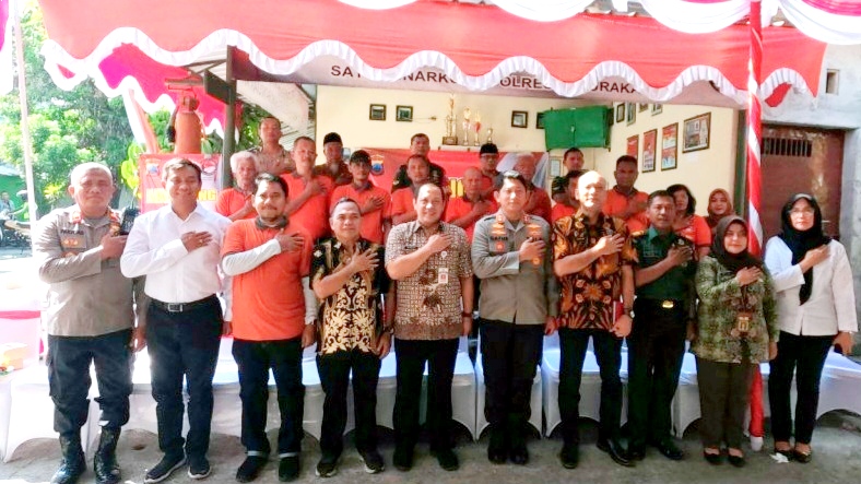 Polresta Solo Launching Kampung Tangguh Anti Narkoba di Banyuanyar, Ini Tujuannya
