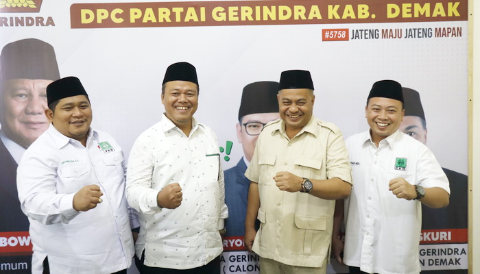 Pastikan Koalisi untuk Pilkada 2024, DPC PKB Demak Sambangi DPC Gerindra