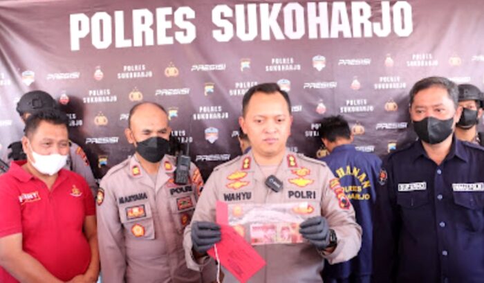 Awas, Uang Palsu Beredar di Sukoharjo, Masyarakat Diminta Jeli dan Teliti
