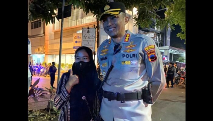 Unik, Ibu Muda Asal Boyolali Ngidam Minta Foto Bareng Kapolresta Surakarta