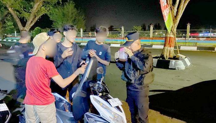 Polres Jepara Tangkap Pemuda Pesta Miras di Pantai Kartini