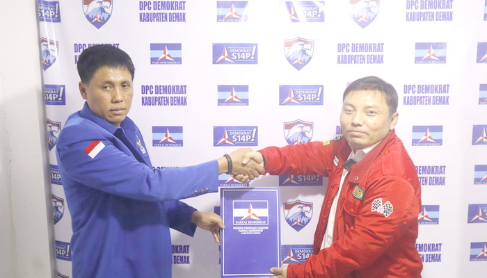 Jelang Penutupan Pendaftaran Cabup dan Cawabup Demak, DPC Partai Demokrat Diserbu Banyak Kontestan