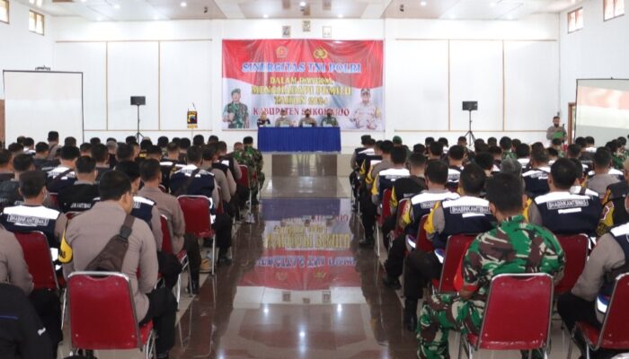Pelatihan dan Sosialisasi Pemilu 2024, Kapolres Sukoharjo: Bhabinkamtibmas Mengemban Fungsi Intelejen