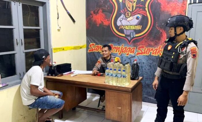 Terciduk Jual Miras Ciu Sistem COD, Pria di Mojosongo Digelandang Tim Sparta