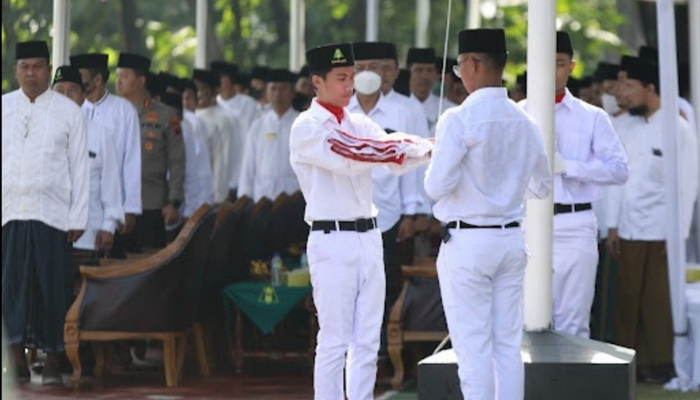 Upacara Peringatan Hari Santri Nasional 2022 se- Sukoharjo, PPMI Assalaam Jadi Tuan Rumah