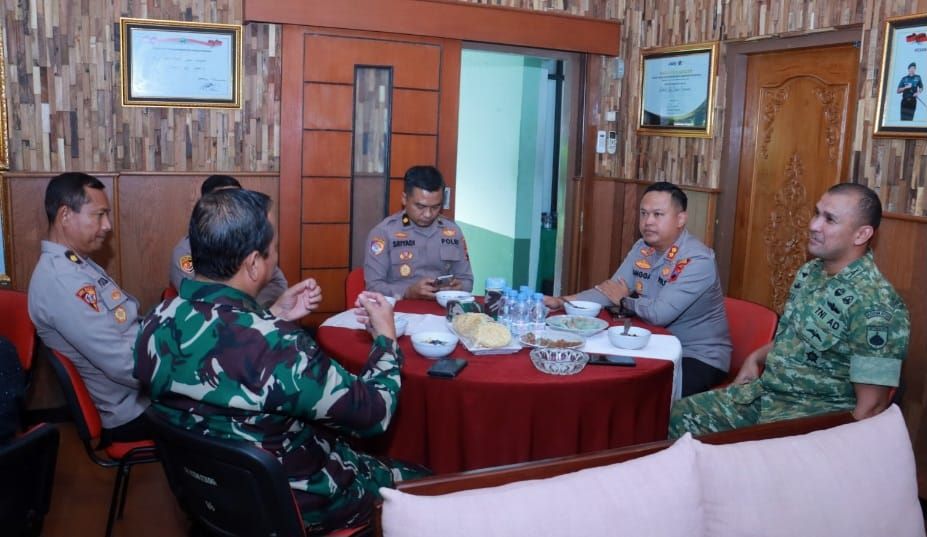 Kapolres Sukoharjo Kunjungi Dandim 0726, Tegaskan Komitmen Sinergi untuk Negeri