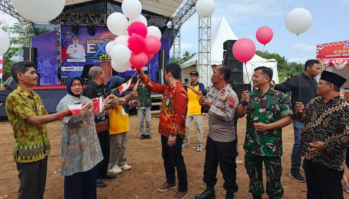 Semarak Perayaan HUT RI ke-79, Expo Gebang Sajikan Puluhan UMKM