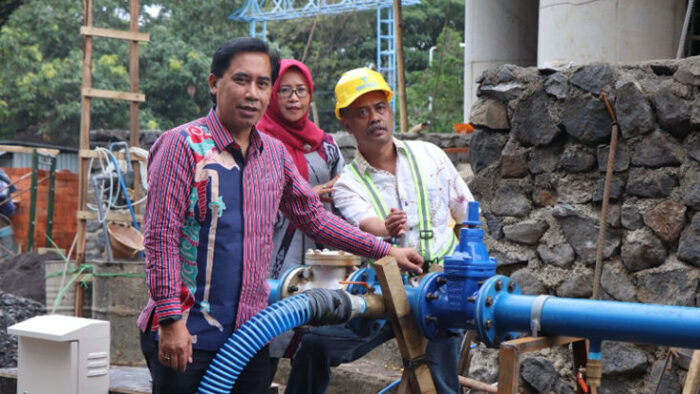 Progres SPAM Baru Tugu Tirta Kota Malang On Track
