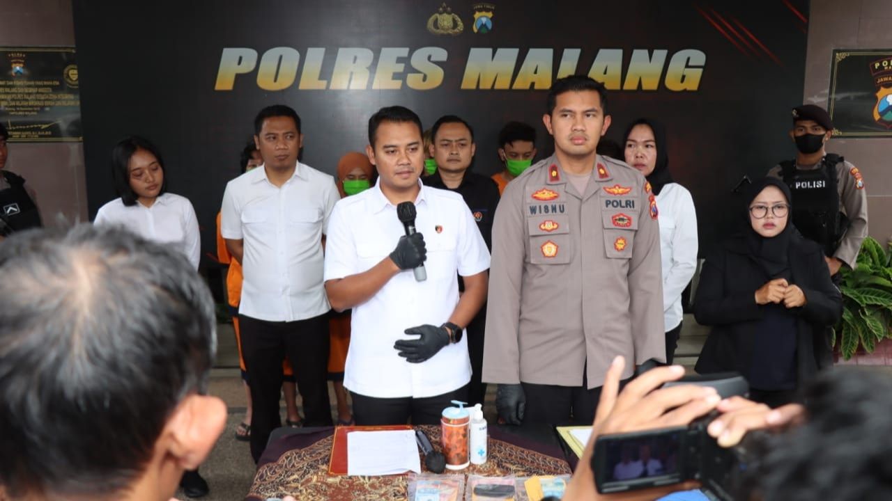 Satgas TPPO Polres Malang Bongkar Jaringan Prostitusi yang Melibatkan Anak di Bawah Umur