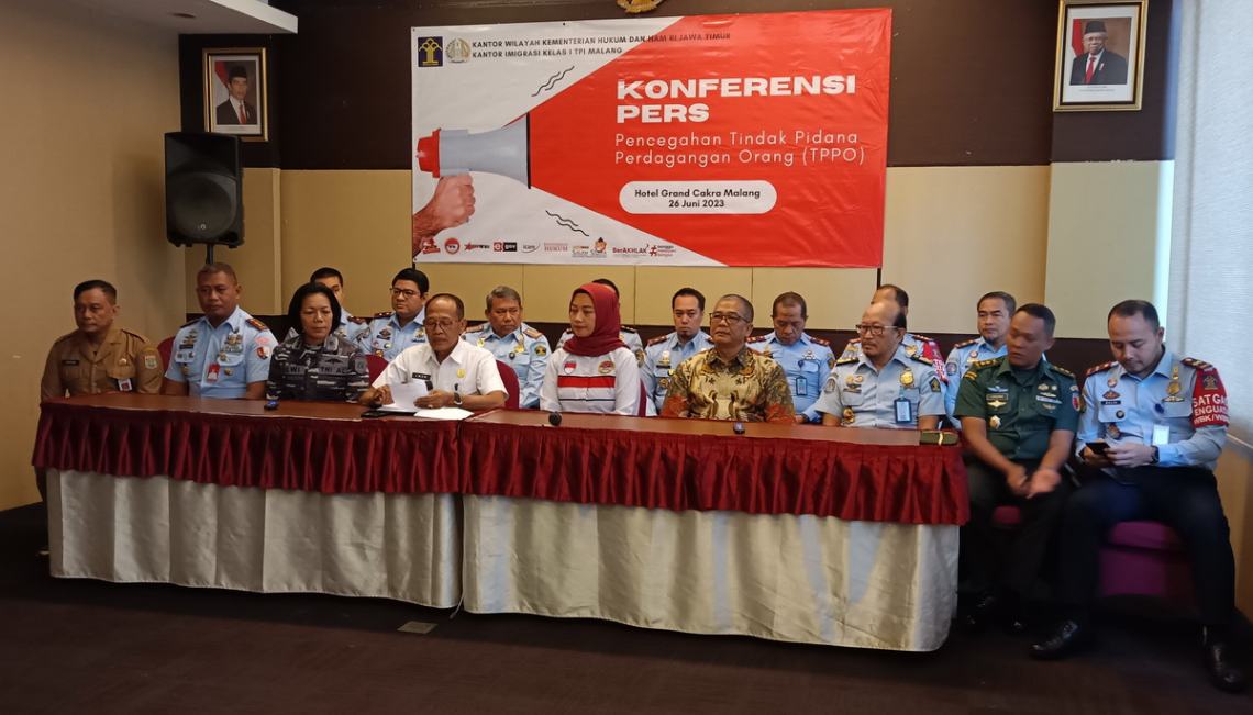 Kasus Perdagangan Orang: Kantor Imigrasi Malang Kanwil Kemenkumham Jatim Gelar Sosialisasi Pencegahan TPPO
