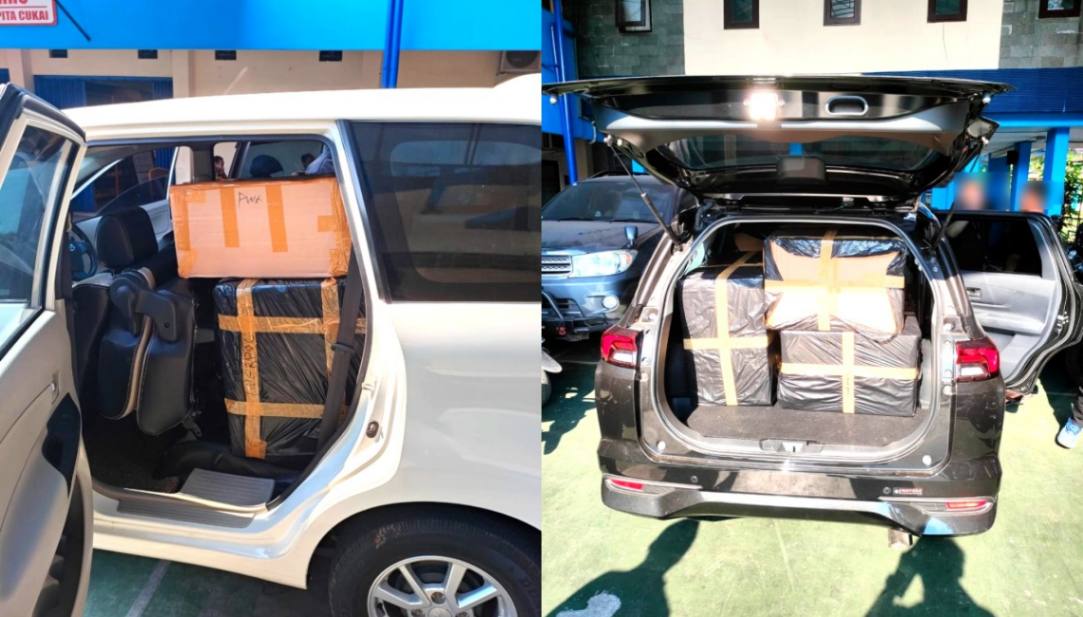 Bea Cukai Malang Kembali Putus Distribusi Ratusan Ribu Batang Rokok Ilegal