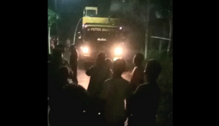 Geger Tambang Galian C di Polokarto Sukoharjo, Massa Hadang Alat Berat